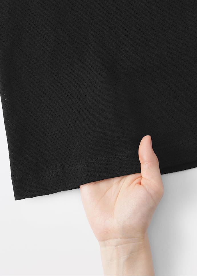 メッシュ素材のアップ画像