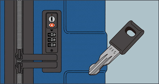 新仕様のダイヤル式ロックシステムのイメージ画像