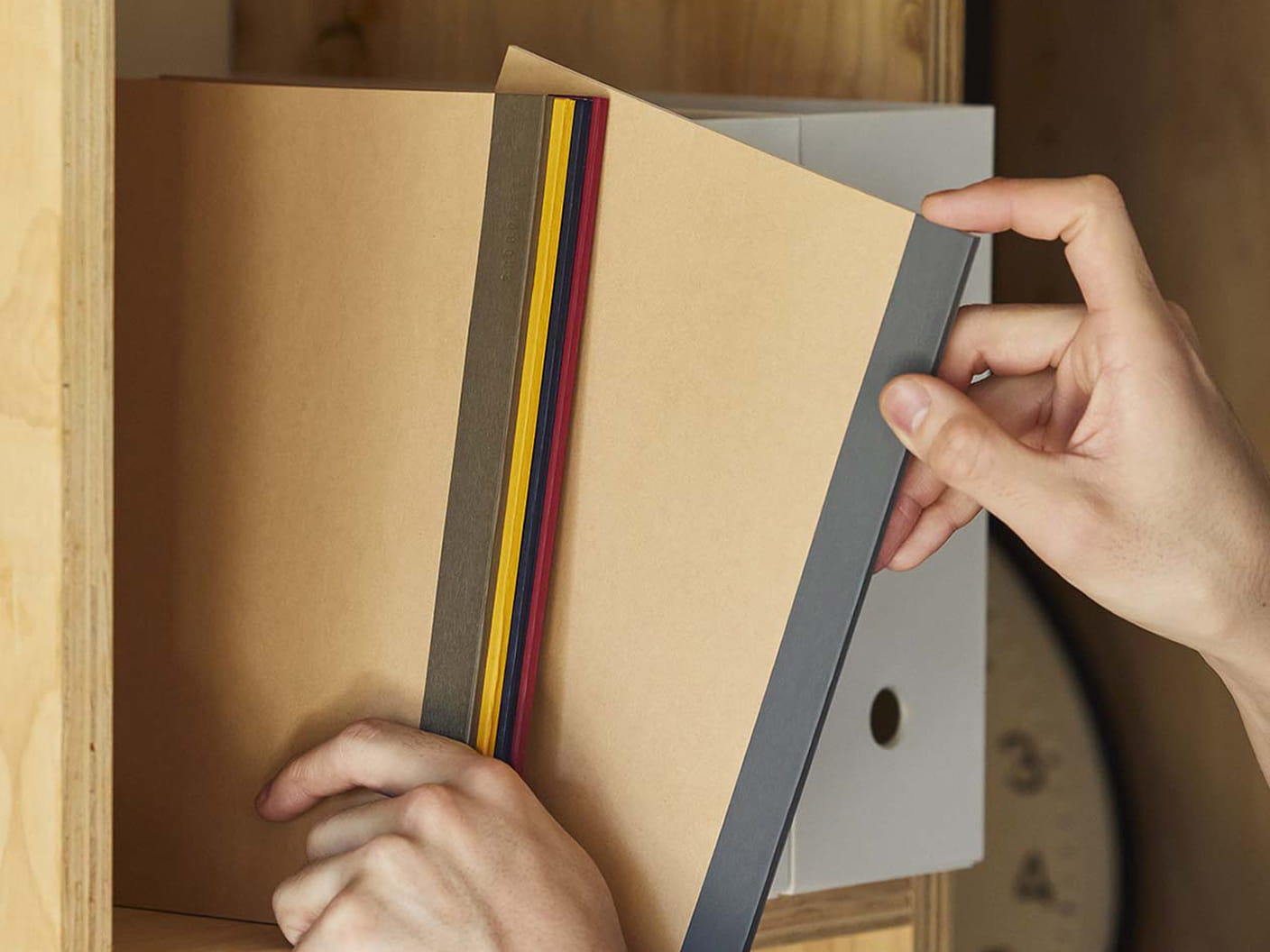 植林木ペーパー　ノート５冊組 の商品画像1