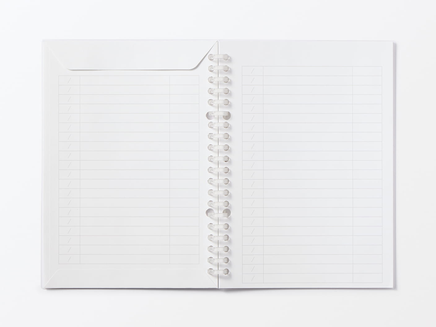 リフィルノート　リフィル　記録ができる家計簿封筒 の商品画像2