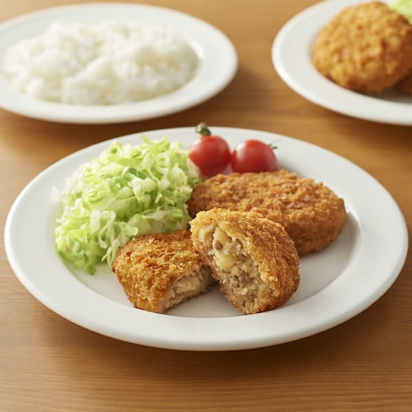 北海道産男爵いもと牛肉のコロッケ　４個のイメージ
