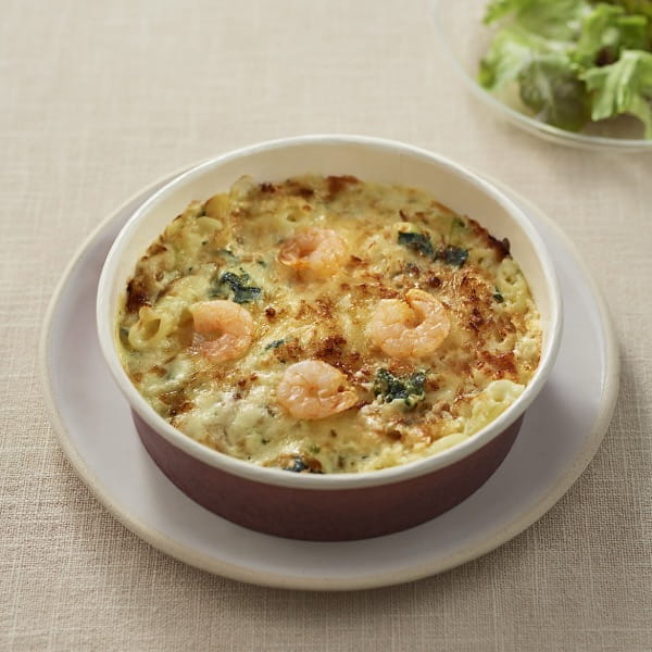 生乳仕立てのホワイトソースグラタン　海老とペンネ　２６２ｇのイメージ