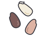 雑穀米のイラスト