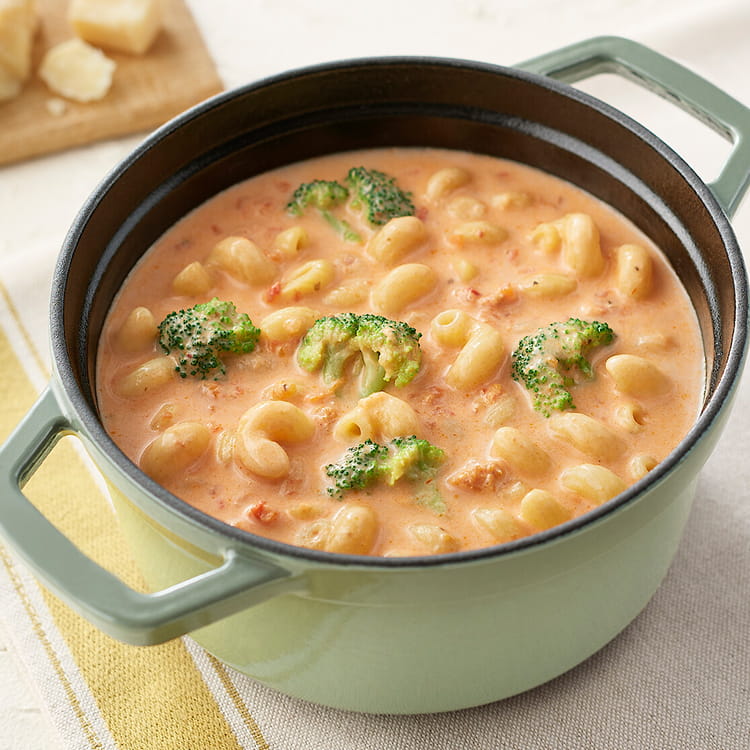 煮込んでつくるスープパスタの素 海老とチーズのトマトクリーム