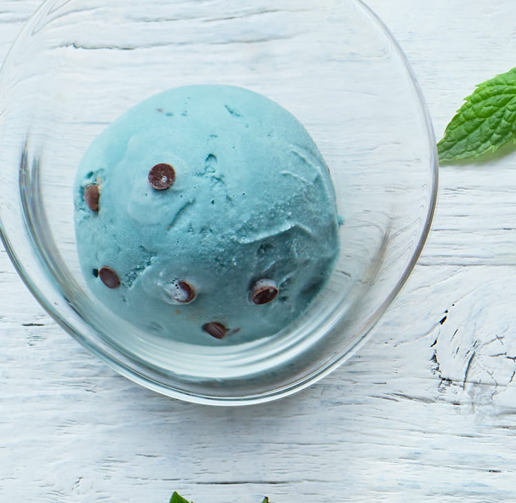 素材を生かしたアイス チョコミント クールのイメージ