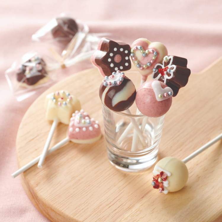 自分でつくる　ポップチョコの画像