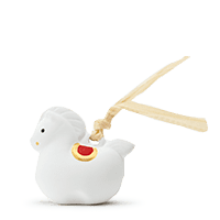 素焼なごみ土鈴　午