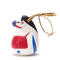 のごみ人形　うま鈴