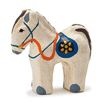 和紙張子 十二支　午 