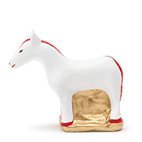 八橋人形　干支　午