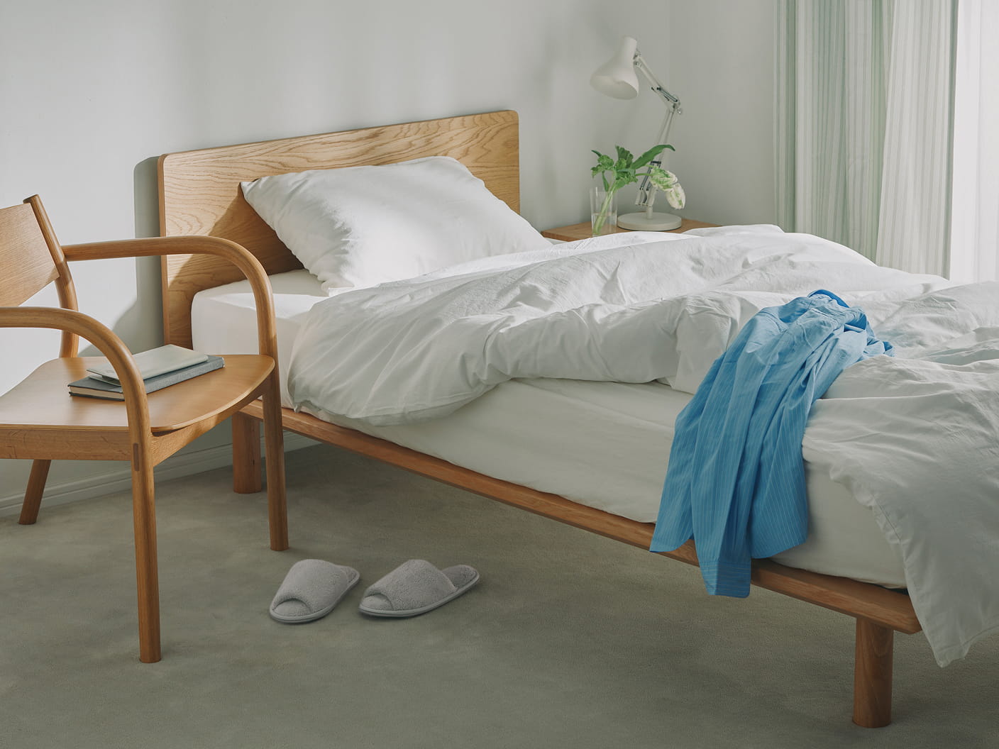 木製ベッドフレームの使用イメージ2