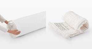  ポケットコイルマットレス　圧縮の特長