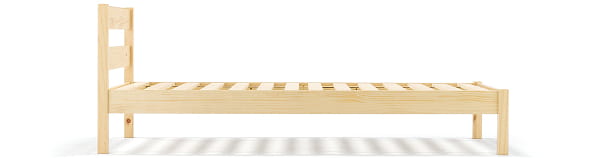 パイン材の木製ベッド