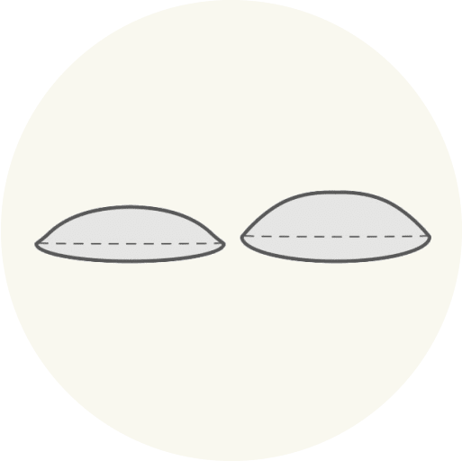 まくらの高さのイメージ