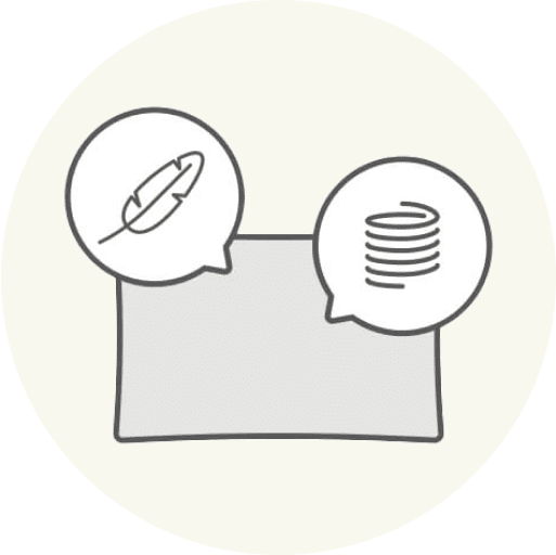 まくらの素材のイメージ