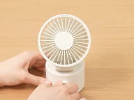 コードレスデスクファンのイメージ