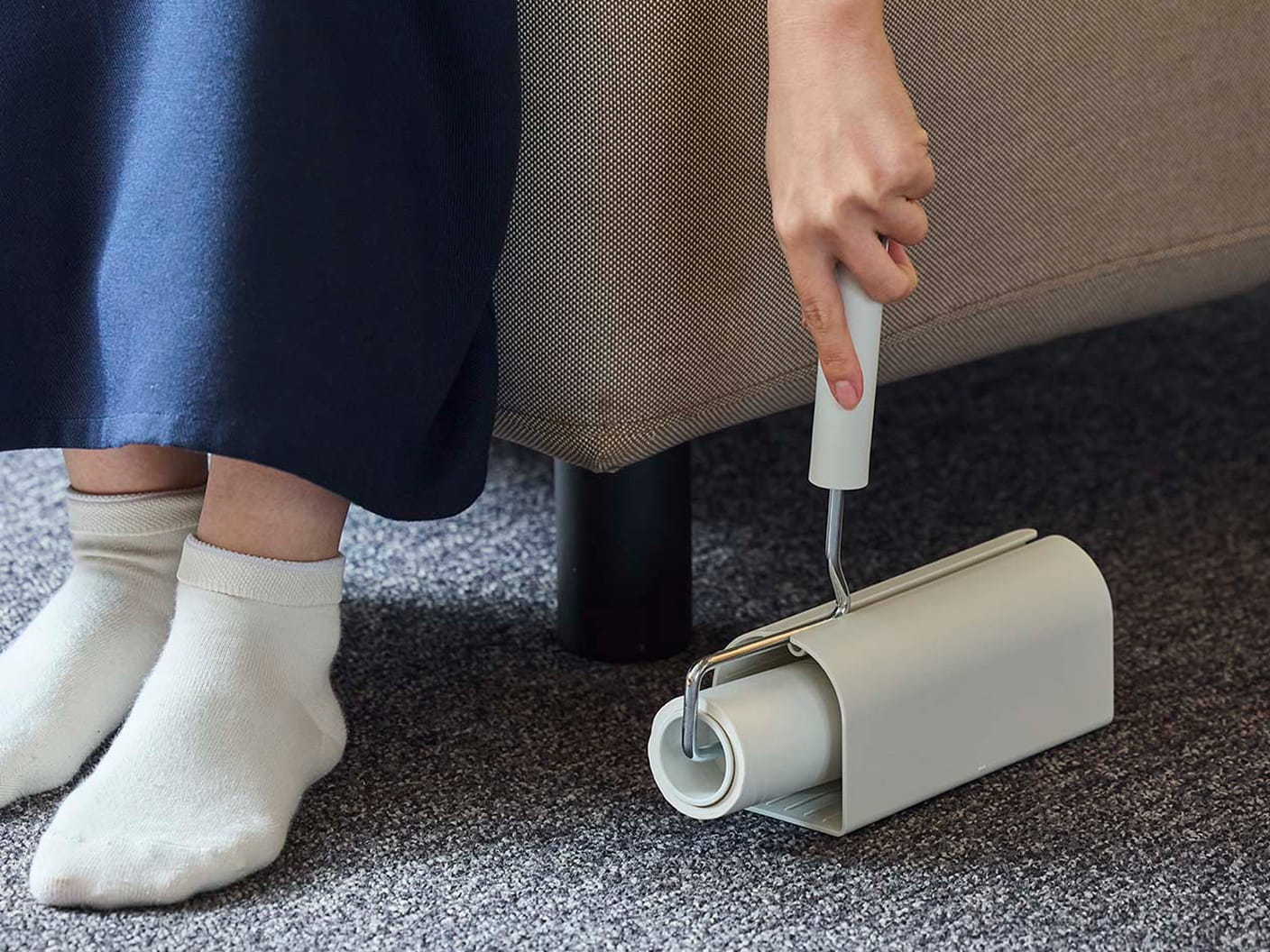 ヘッドが付け替えられる　カーペットクリーナー