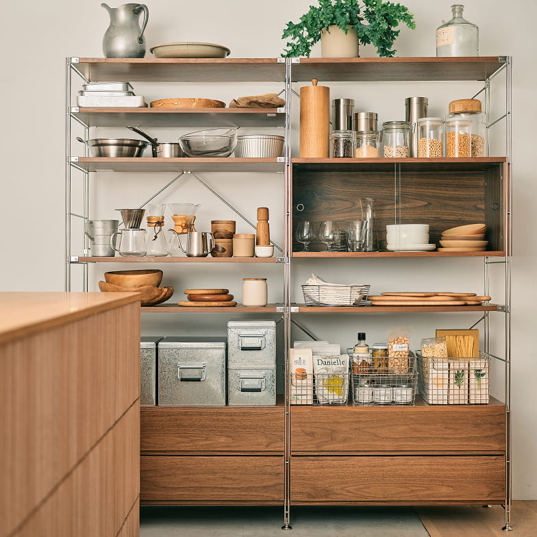 キッチン収納の使用例