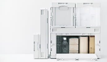 使わないときも場所をとらないのイメージ