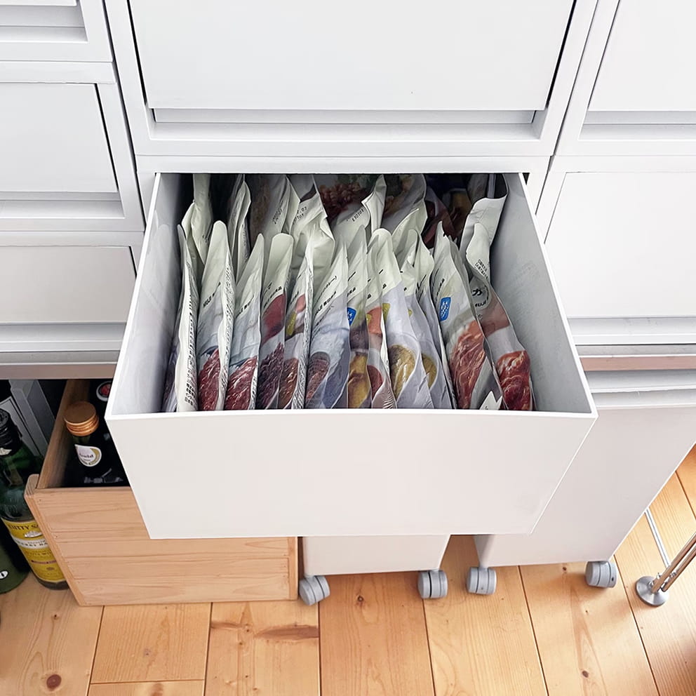 食品のストック・調味料などの整理整頓にのイメージ