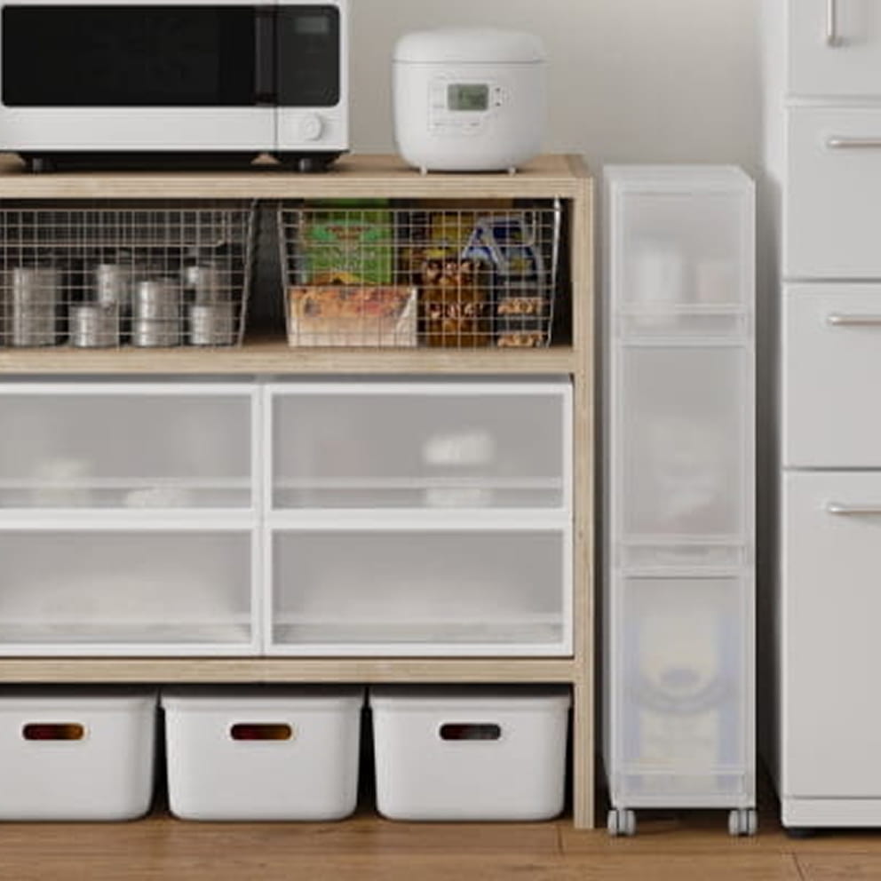 キッチンの隙間収納のイメージ