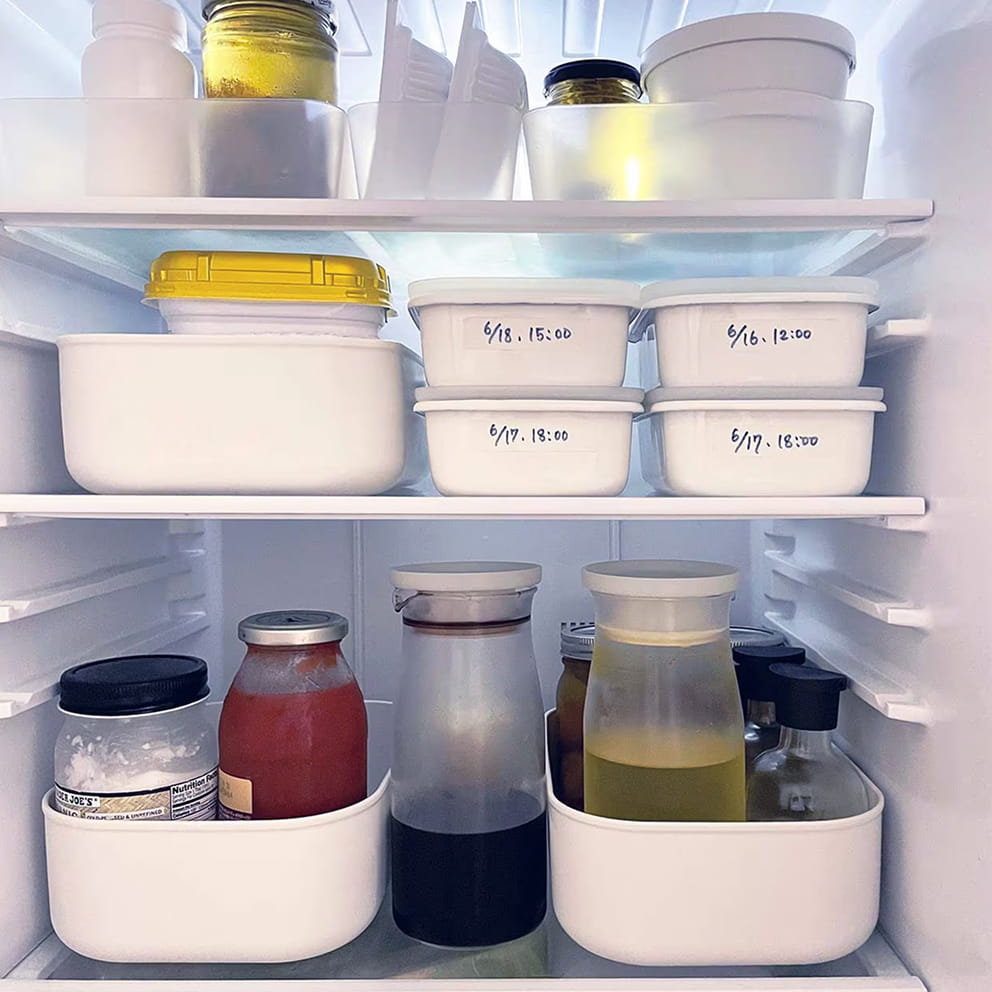 冷蔵庫内の整理整頓のイメージ