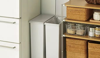 キッチン収納のコツとアイデアのイメージ