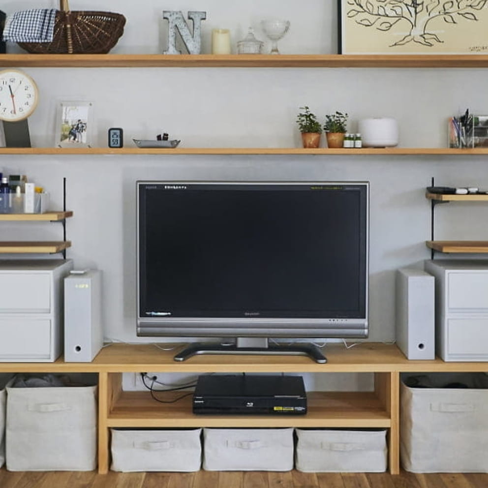 リビング小物の収納用品のイメージ