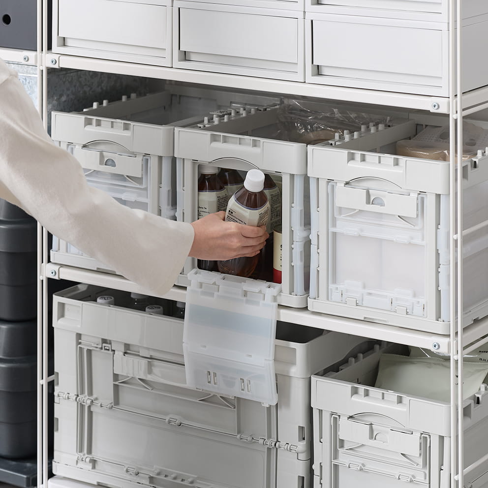 食品・飲料ストック収納のイメージ