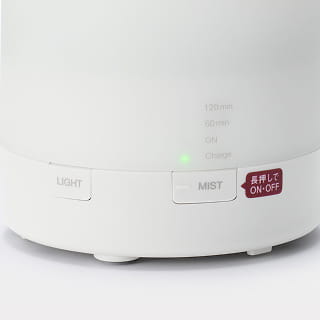 コードレス超音波アロマディフューザーの使用イメージ2