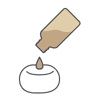 ディフューザー・ストーンの使用イメージ