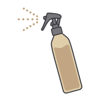 フレグランススプレーの使用イメージ