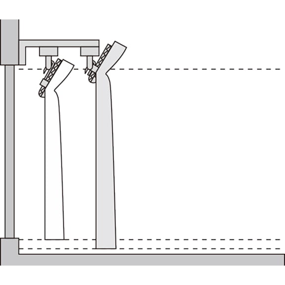 正面付け（Bフック）のイメージ画像