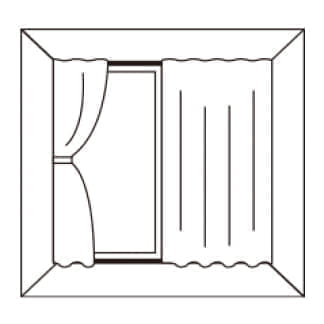 両開き（2枚仕立て）