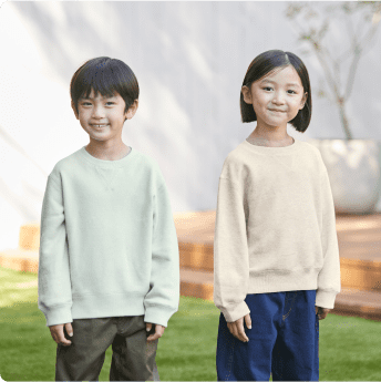 キッズ春服 着用画像