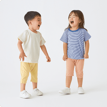 ベビーの初夏の服をみる