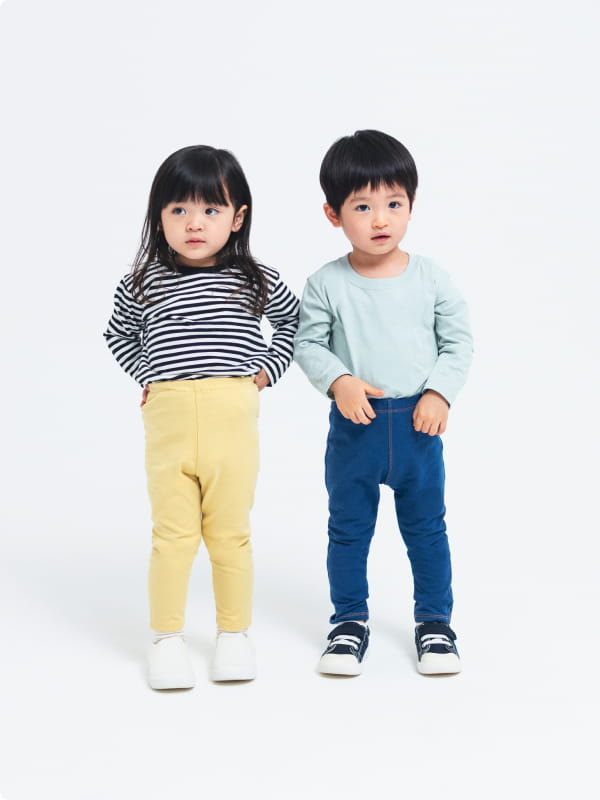 ストレッチ十分丈レギンスのLOOKイメージ