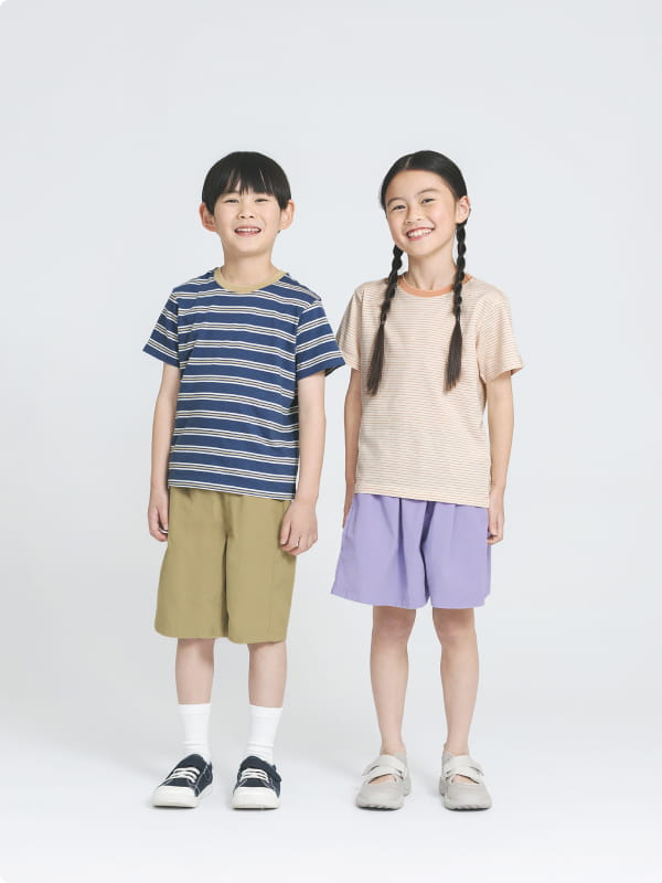 乾きやすいＵＶカットハーフパンツのLOOKイメージ