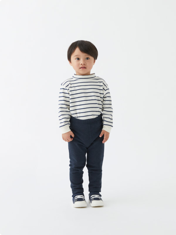 ストレッチ裏フリースパンツのLOOKイメージ