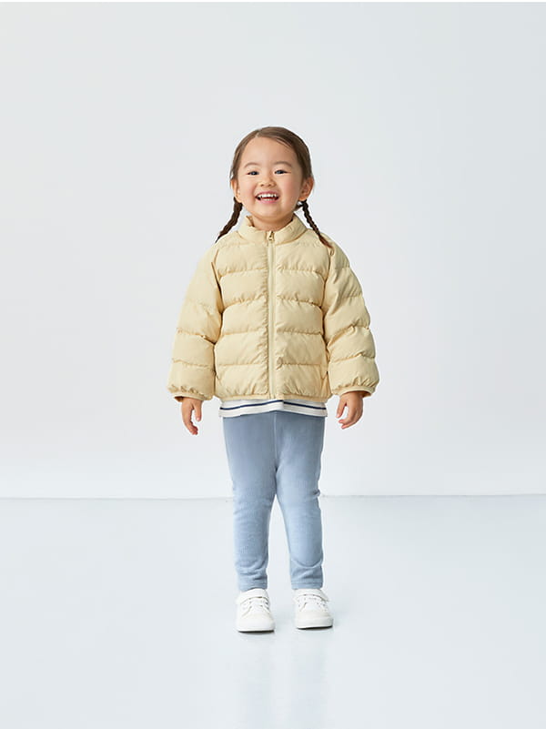 洗える中わた撥水ジャケット着用イメージ画像