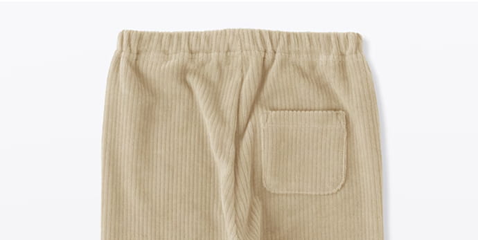 ストレッチ裏フリースパンツ・ストレッチコーデュロイレギンス 特徴画像