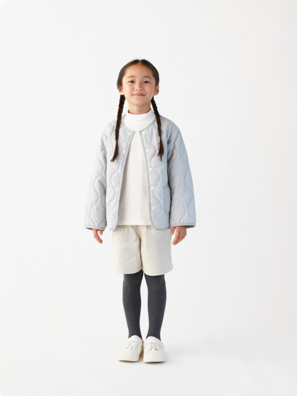 洗える中わた撥水キルトジャケットのLOOKイメージ