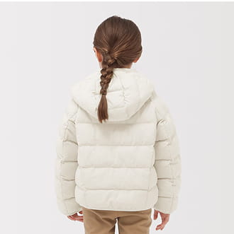 洗える中わた撥水フード付きジャケット 着用イメージ画像