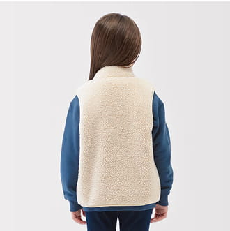 ボアフリースベスト 着用イメージ画像