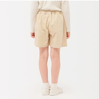 ストレッチコーデュロイキュロット 着用イメージ画像