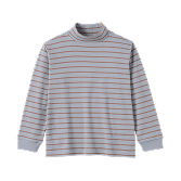 両面起毛ハイネック長袖Ｔシャツの画像