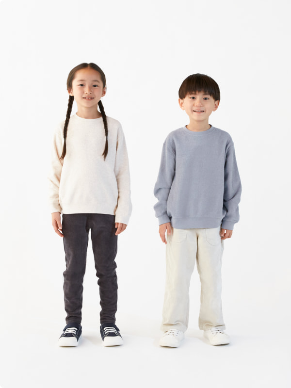 コットン ブークレプルオーバーのLOOKイメージ