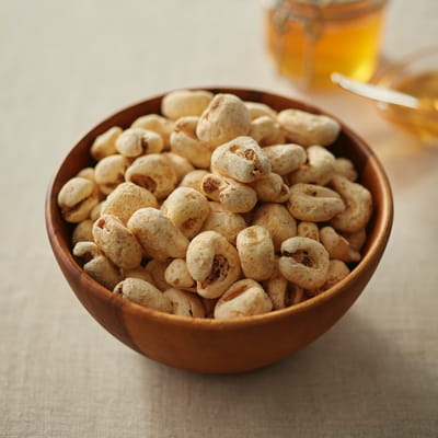 素材を生かした　蜜がけコーン