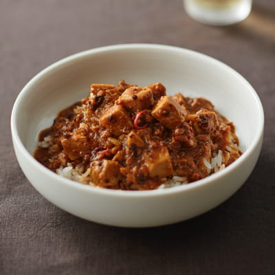 ごはんにかける　四川麻婆豆腐