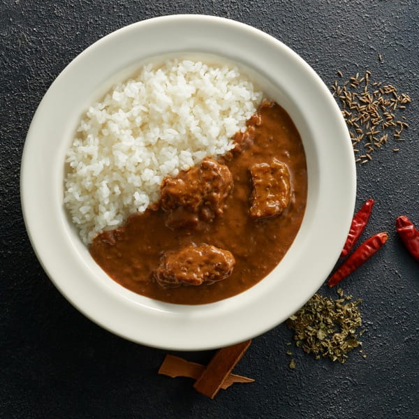 焙煎スパイスのごろり牛肉カレー
